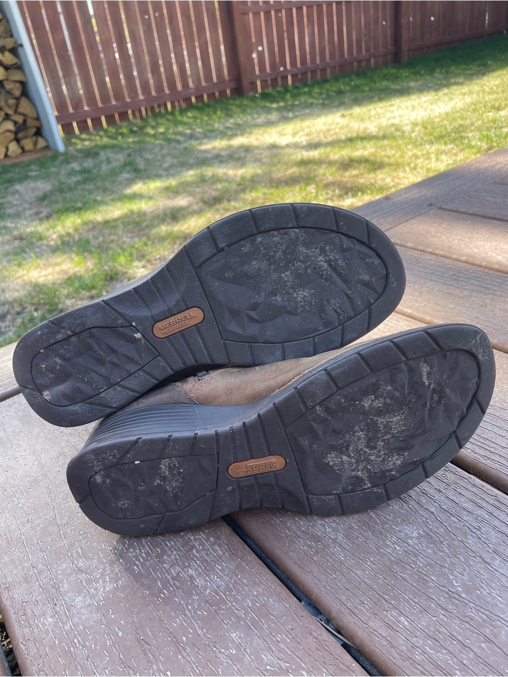 Merrell Women's Brown Chukka Zip Ankle Boots - Picture 6 of 7